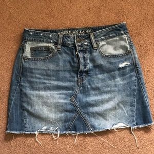 American Eagle jean skirt